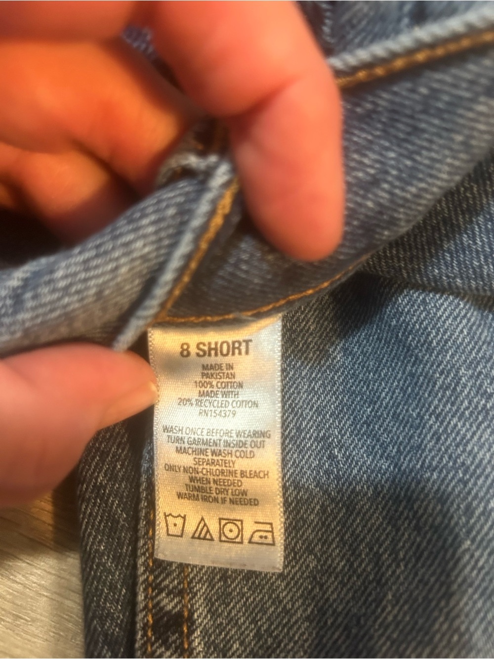 Aeropostale Women’s Straight-Leg Jeans in Blue Wash size 8 - Picture 4 of 7